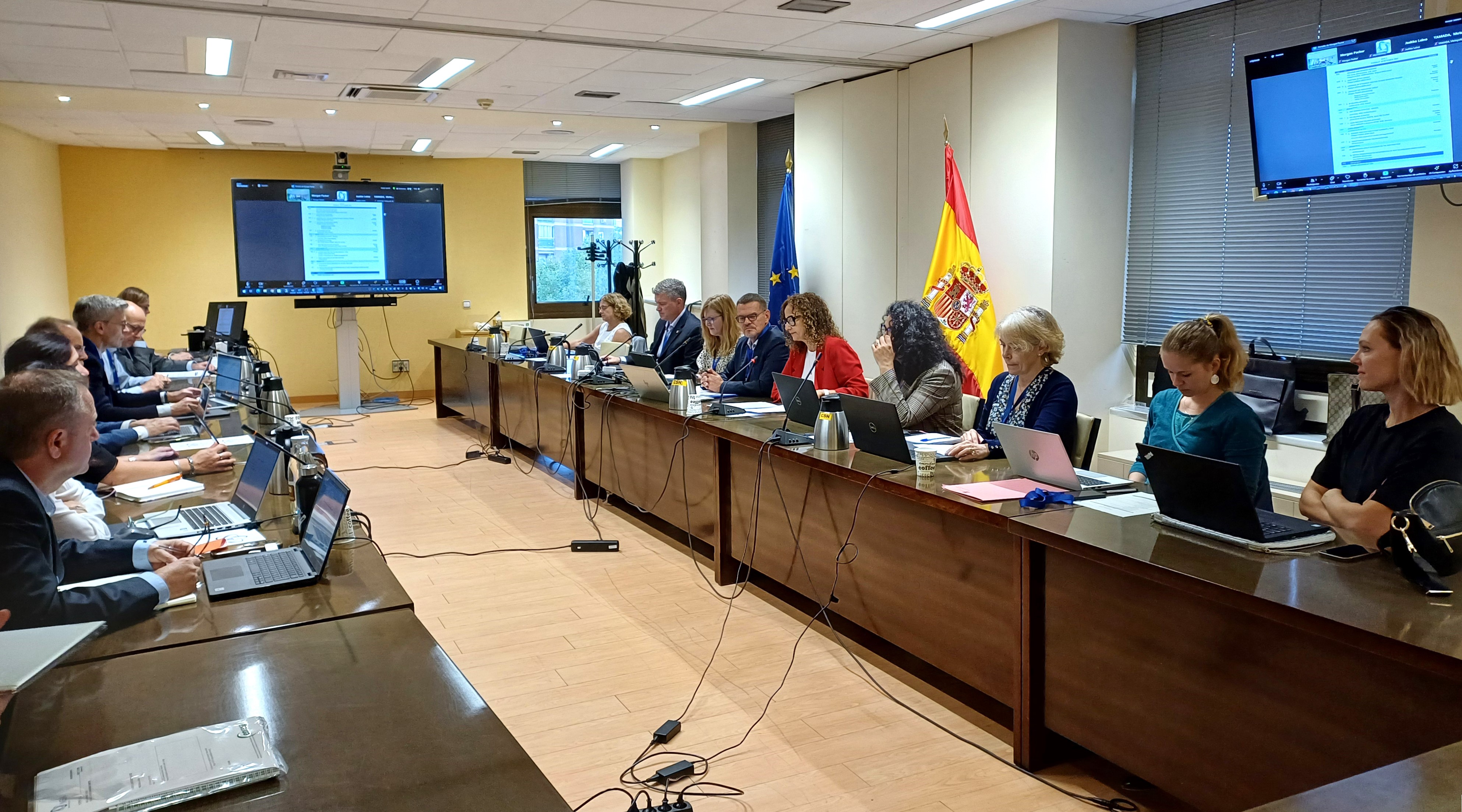 El CSN acoge la reunión del grupo internacional de expertos en el desarrollo de soluciones para la gestión final de residuos radiactivos