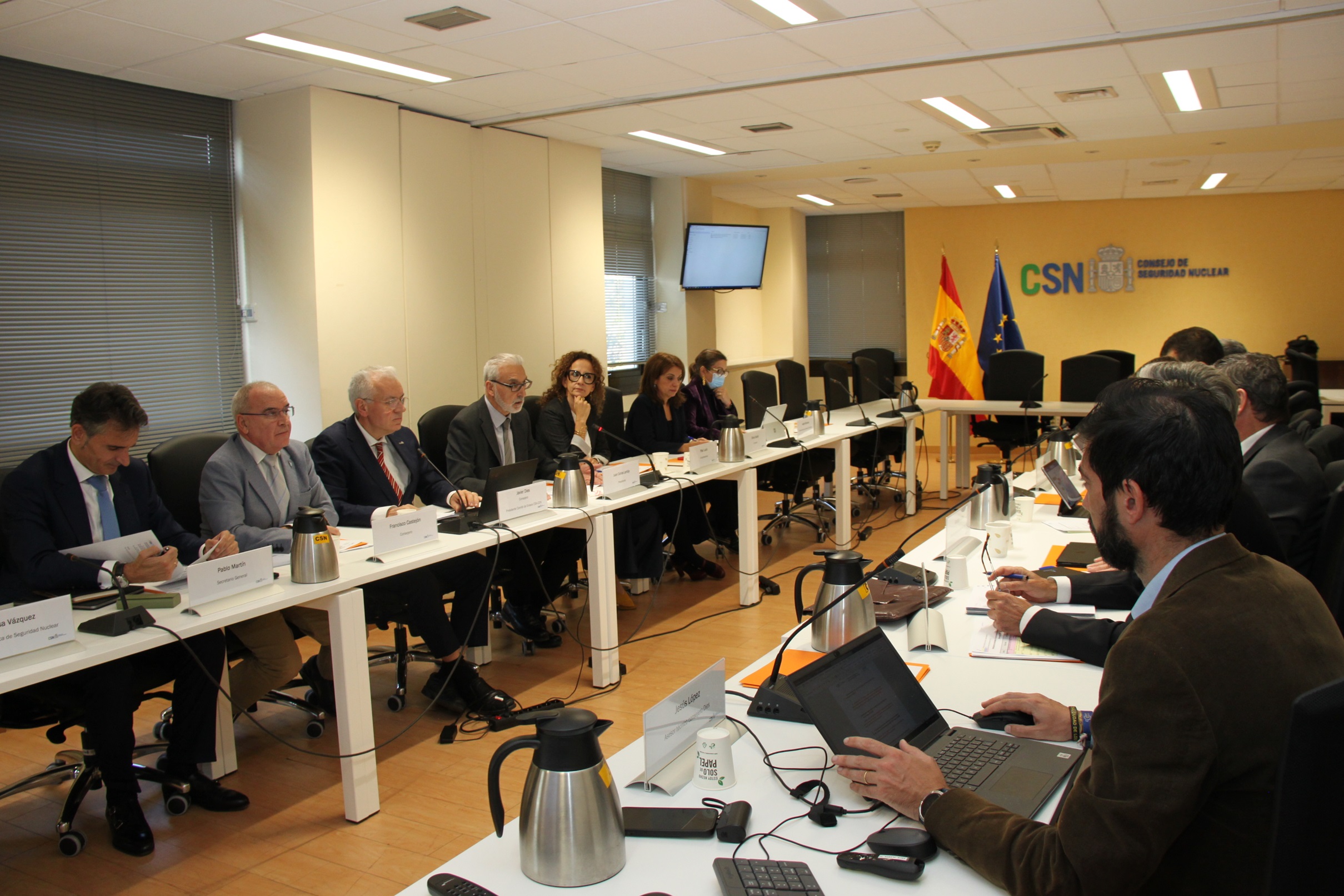 Reunión Comité de Enlace CSN CEN noviembre 2025