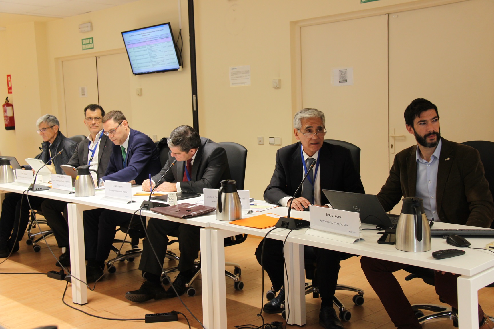 Reunión Comité de Enlace CSN CEN noviembre 2025